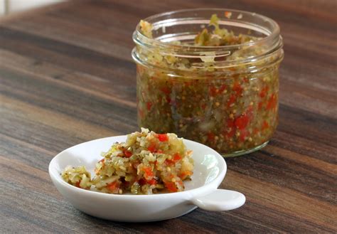 Gourmet. Homemade Pickle Relish. By Ian Knauer. May 21, 2009. save recipe. 4.4. (13). Read Reviews. Image may contain Food Plant Relish and ...